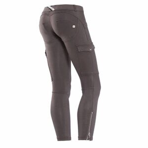 Freddy - FREDDY WR.UP Zip Ankle Length Low Rise Cargo Cropped Pants